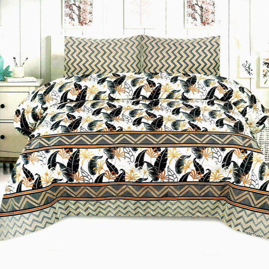 Imelda Leaves 3 Pcs Bedding Set 1200