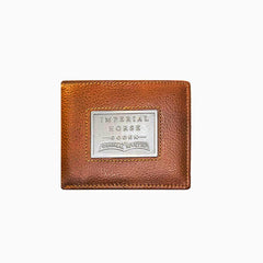 Imperial Horse Leather Billfold Wallet Brown