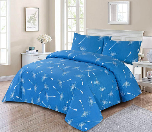 Irenic 3 Pcs Bedding Set Blue 1024