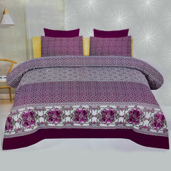 Jolanda 3 Pcs Bedding Set Purple