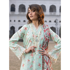 Julia 3PC Unstitched Embroidered Suit (Eid Edition)