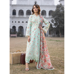 Julia 3PC Unstitched Embroidered Suit (Eid Edition)