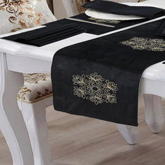 Kalena 7 Pcs Embroidered Table Runner Set ( 6 Seater )