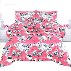 Karly Floral 3 Pcs Bedding Set Pink