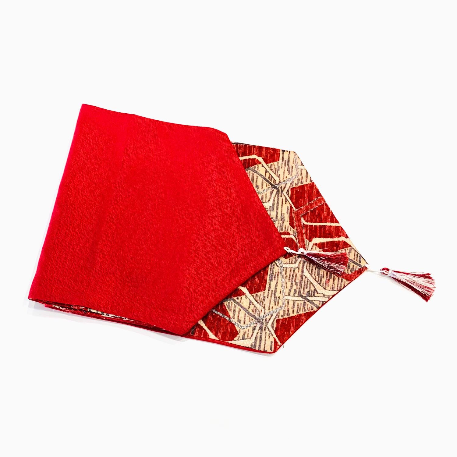 Kempton 3 Pc Table Runner Set Red