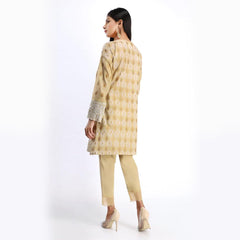 Khaadi Embroidered Kameez Pants Off White