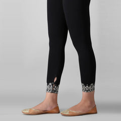 Khaadi Embroidered Tights Fancy Black