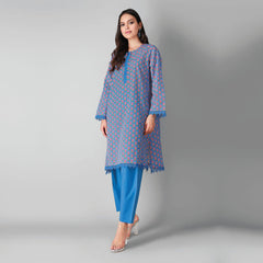 Khaadi Printed 2 Pcs Lawn Suit Lapis Blue