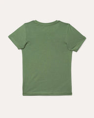 Kids T-Shirt Olive green ( 3-4 Years & 5-6 Years )