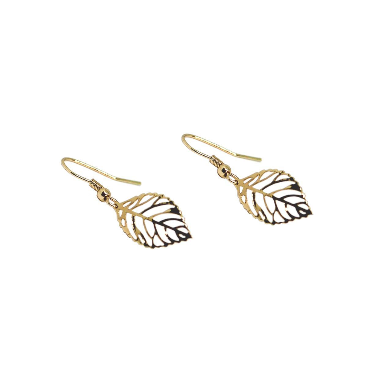 Leaf Drop Earrings