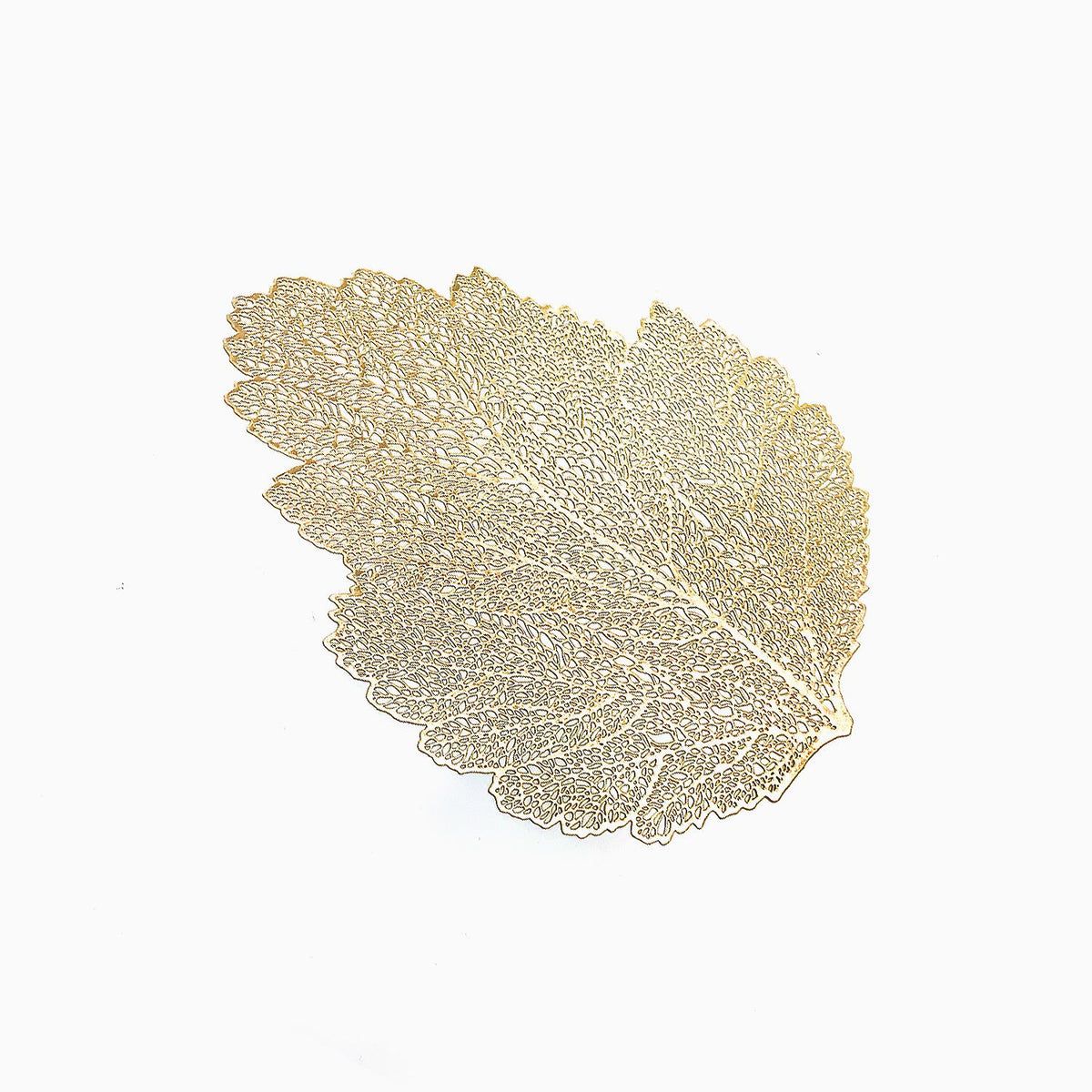 Leaf Table Mat Golden