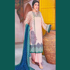 Limelight 3 Pcs Unstitched Printed Lawn Suit Glam