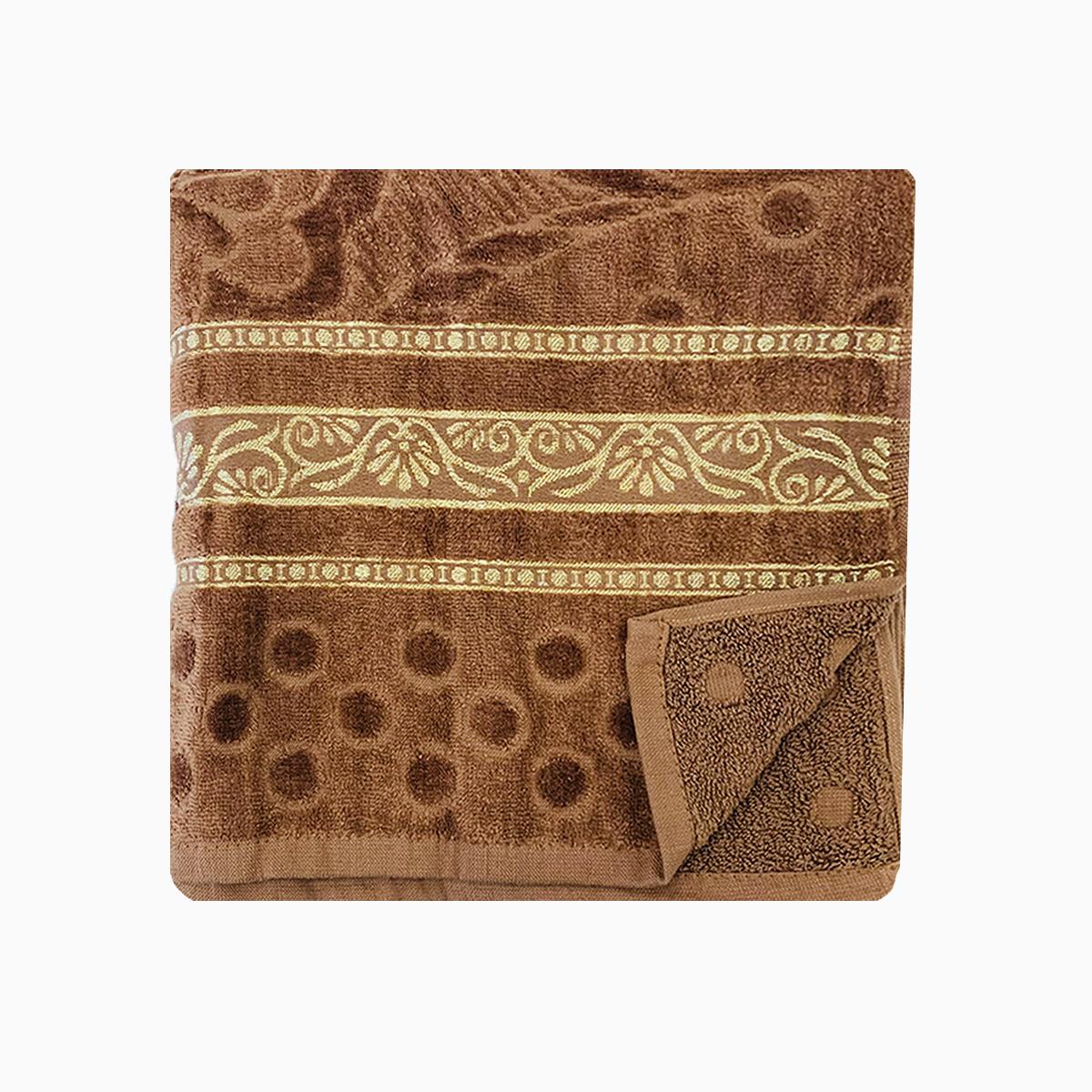 Lorena Bath Towel Brown