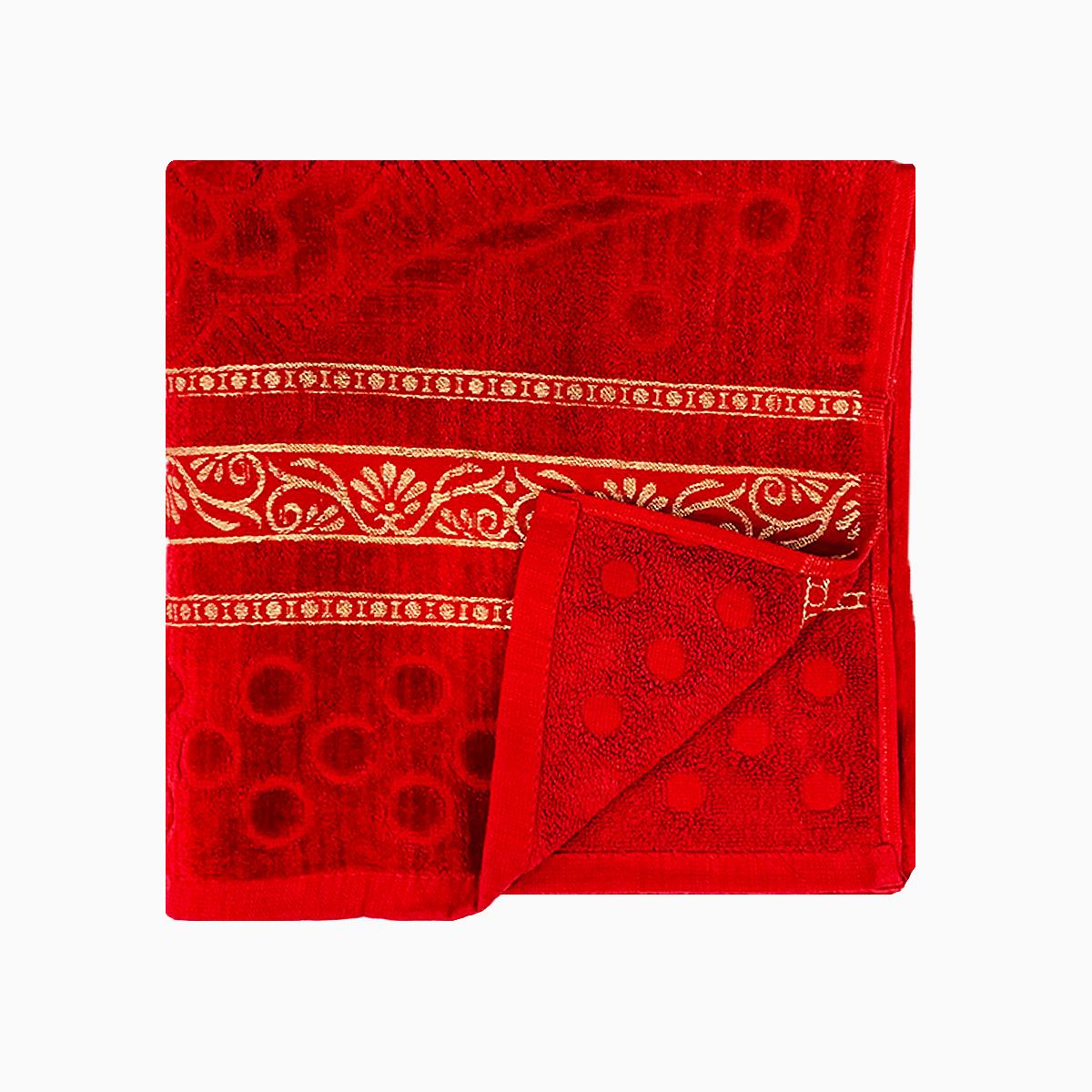 Lorena Bath Towel Red