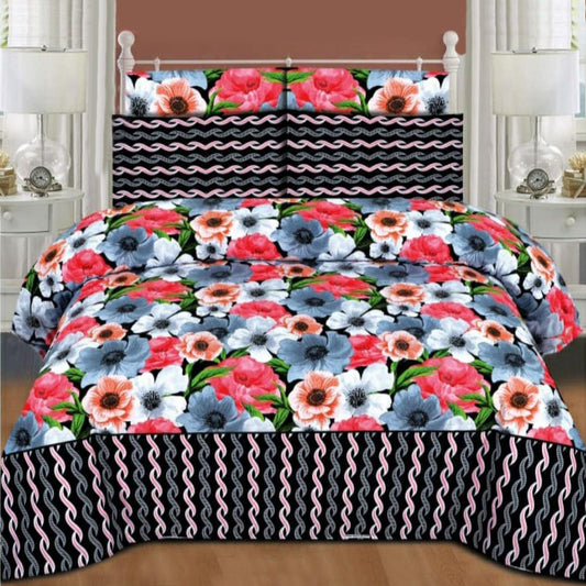 Luisa 6 Pcs Bedding Set with Filled Comforter 1080