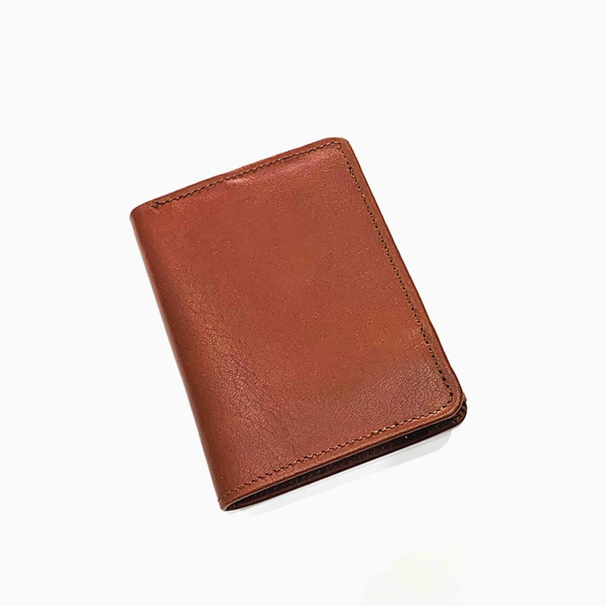 Lukas Leather Billfold Wallet Brown