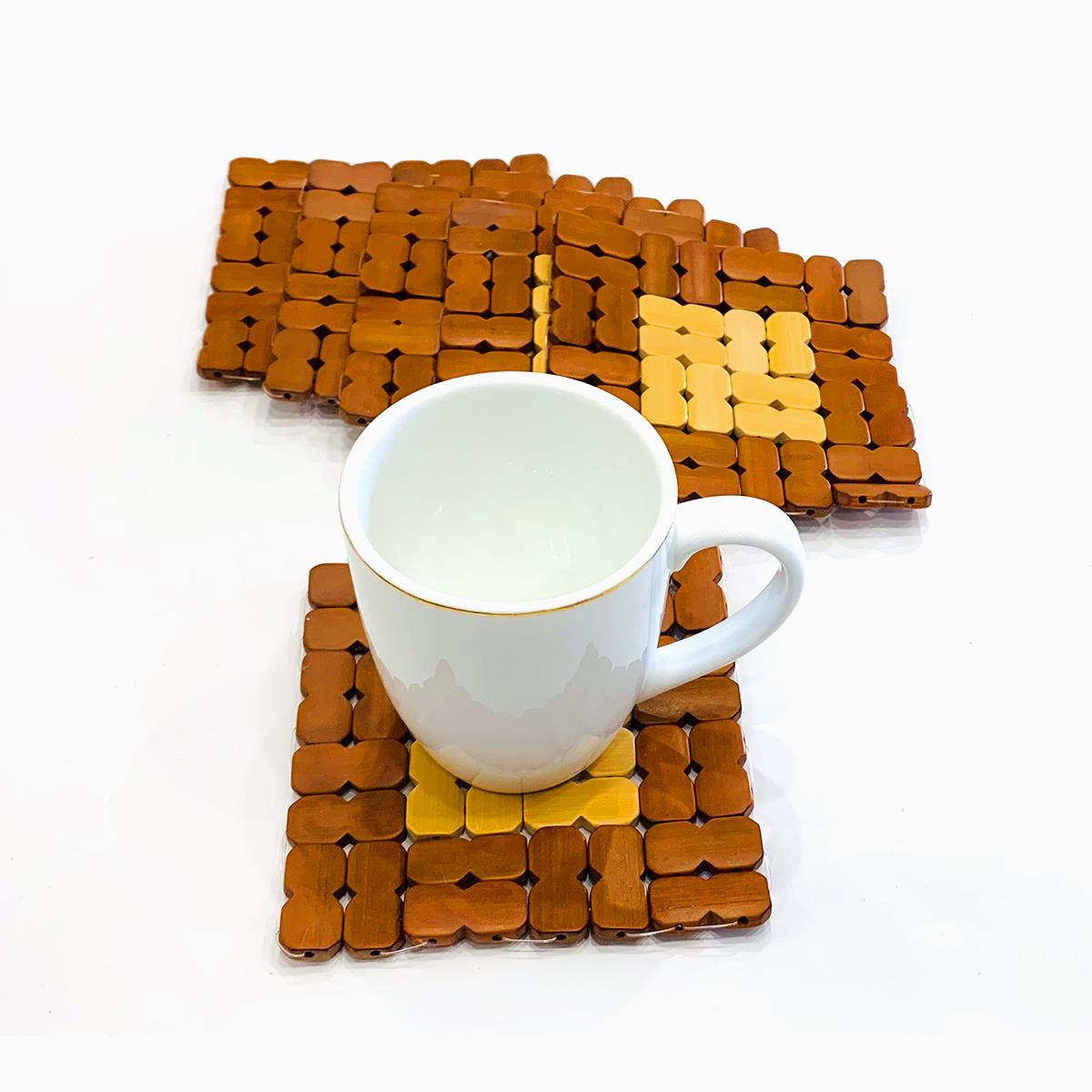 Madelyn 6 Piece Square Coaster Set