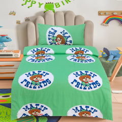 Maizy Friends 2 Pcs Kids Bedding Set Green