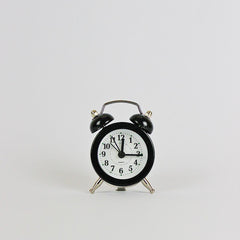 Marcus Mini Tabletop Clock Black