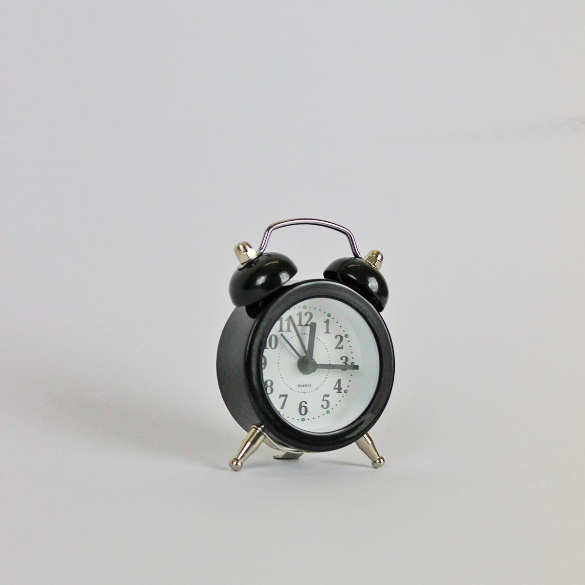 Marcus Mini Tabletop Clock Black