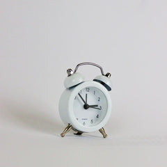 Marcus Mini Tabletop Clock White