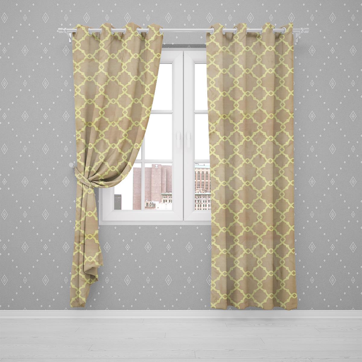 Matson Curtain Pair Brown