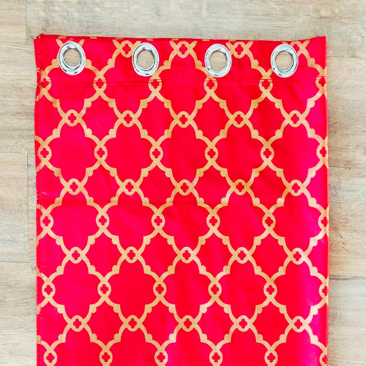 Matson Curtain Pair Red