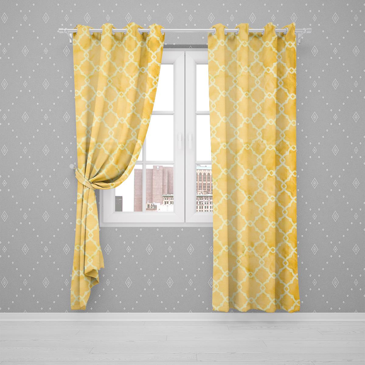 Matson Curtain Pair Yellow