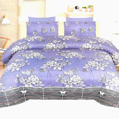 Melissa Floral 3 Pcs Bedding Set Purple