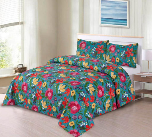 Mineola Floral 3 Pcs Bedding Set 1024