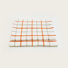 Monaco 2 Pcs Kitchen Towel Set Orange