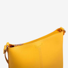 Mustard Hobo Tote Bag