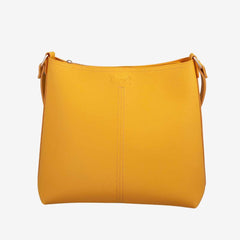 Mustard Hobo Tote Bag