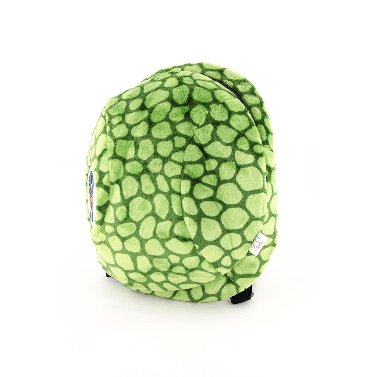 Nici Backpack Turtle Plush with Wallet Green