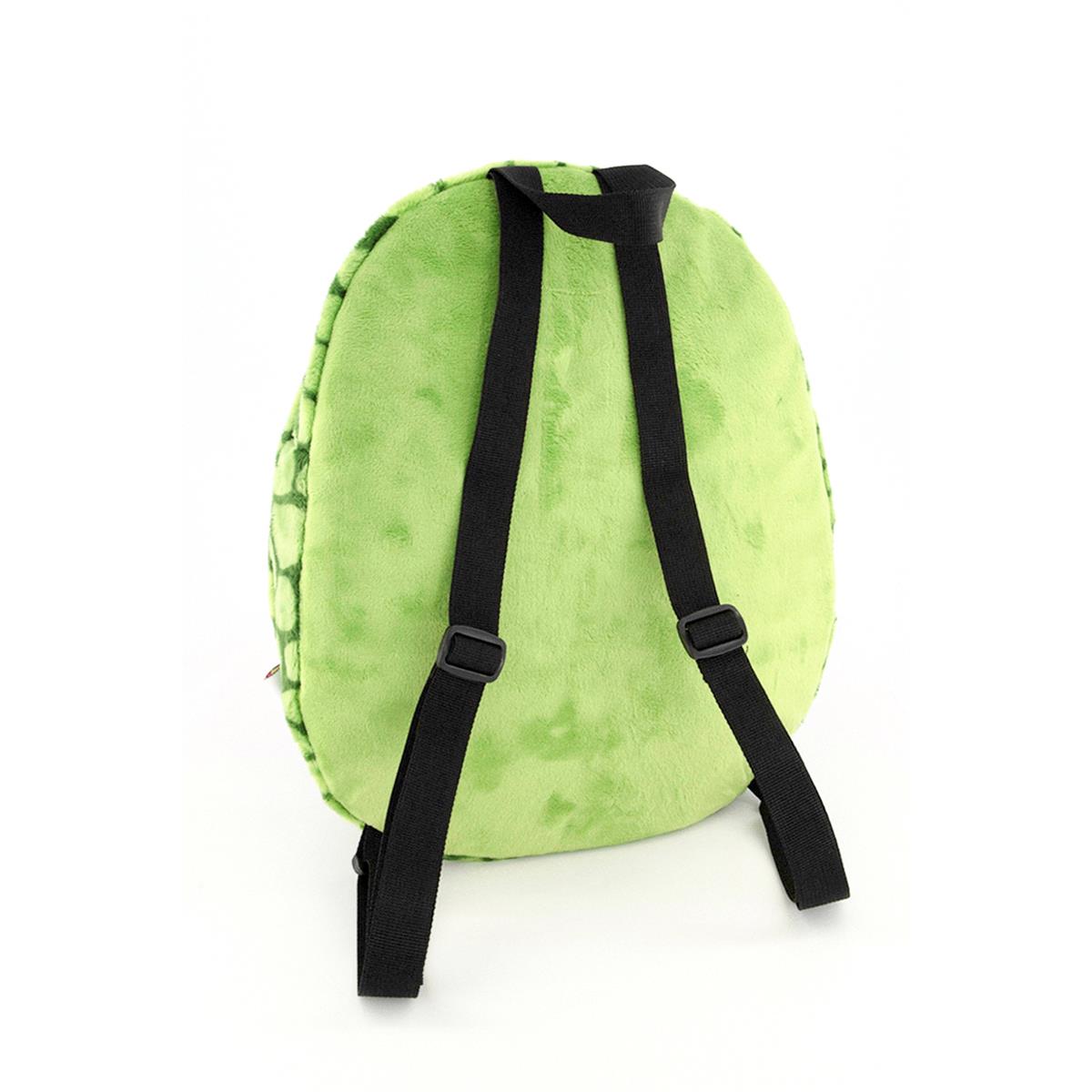 Nici Backpack Turtle Plush with Wallet Green