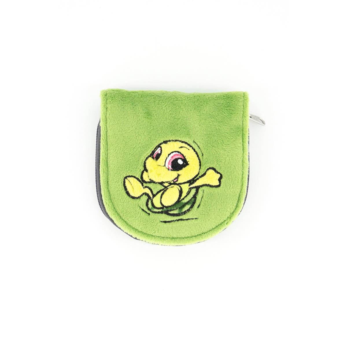 Nici Backpack Turtle Plush with Wallet Green