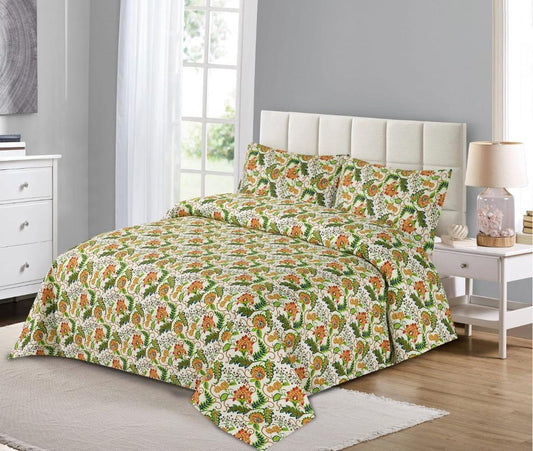 Nicollet Floral 3 Pcs Bedding Set 1024