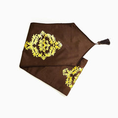 Olivia Table Runner Brown