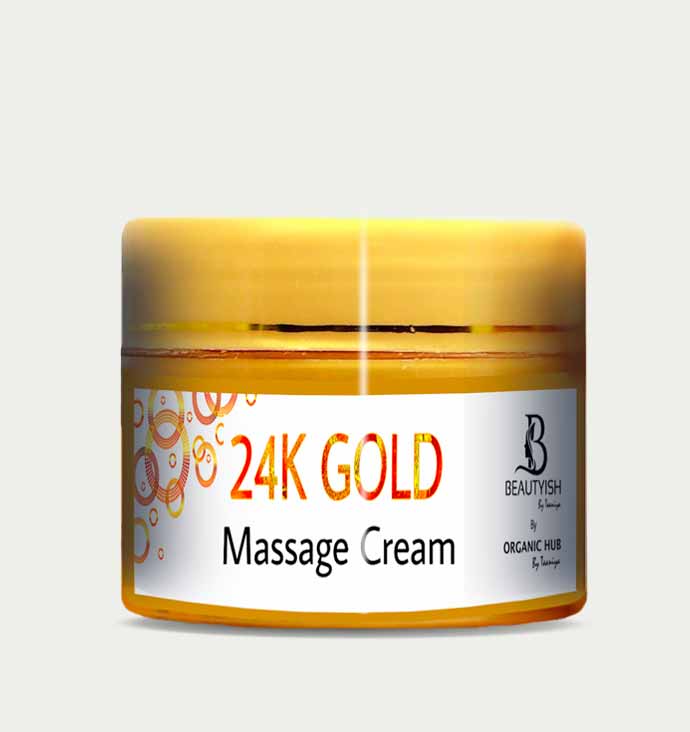 Organic Hub 24K Gold Facial Massage Cream