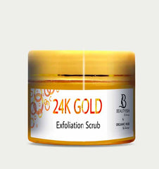 ORGANIC HUB 24K GOLD EXFOLIATING SCRUB