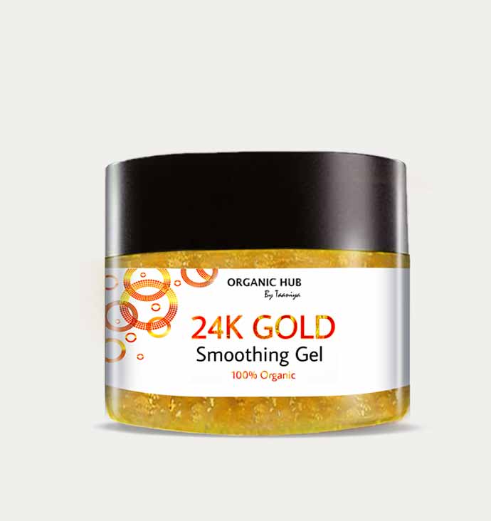 Organic Hub 24K Gold Smoothing Gel Mask