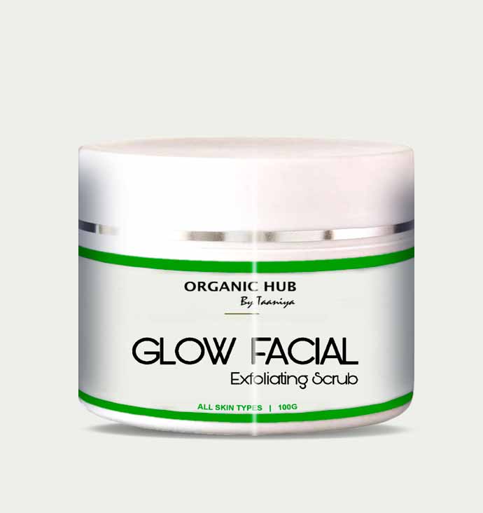 Organic Hub Glow Exfoliating Scrub