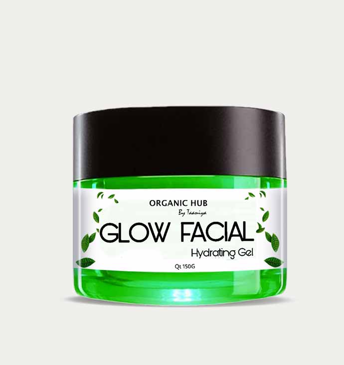 Organic Hub Glow Hydrating Gel Mask