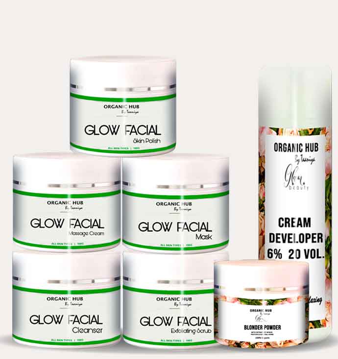 Organic Hub Glow Facial with HD Glow Polisher