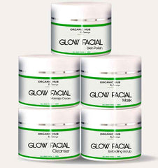 Organic Hub GLOW Facial Set - 5 in 1