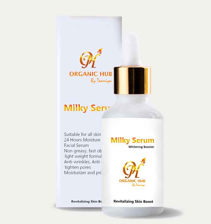 Organic Hub Whitening Milky Serum