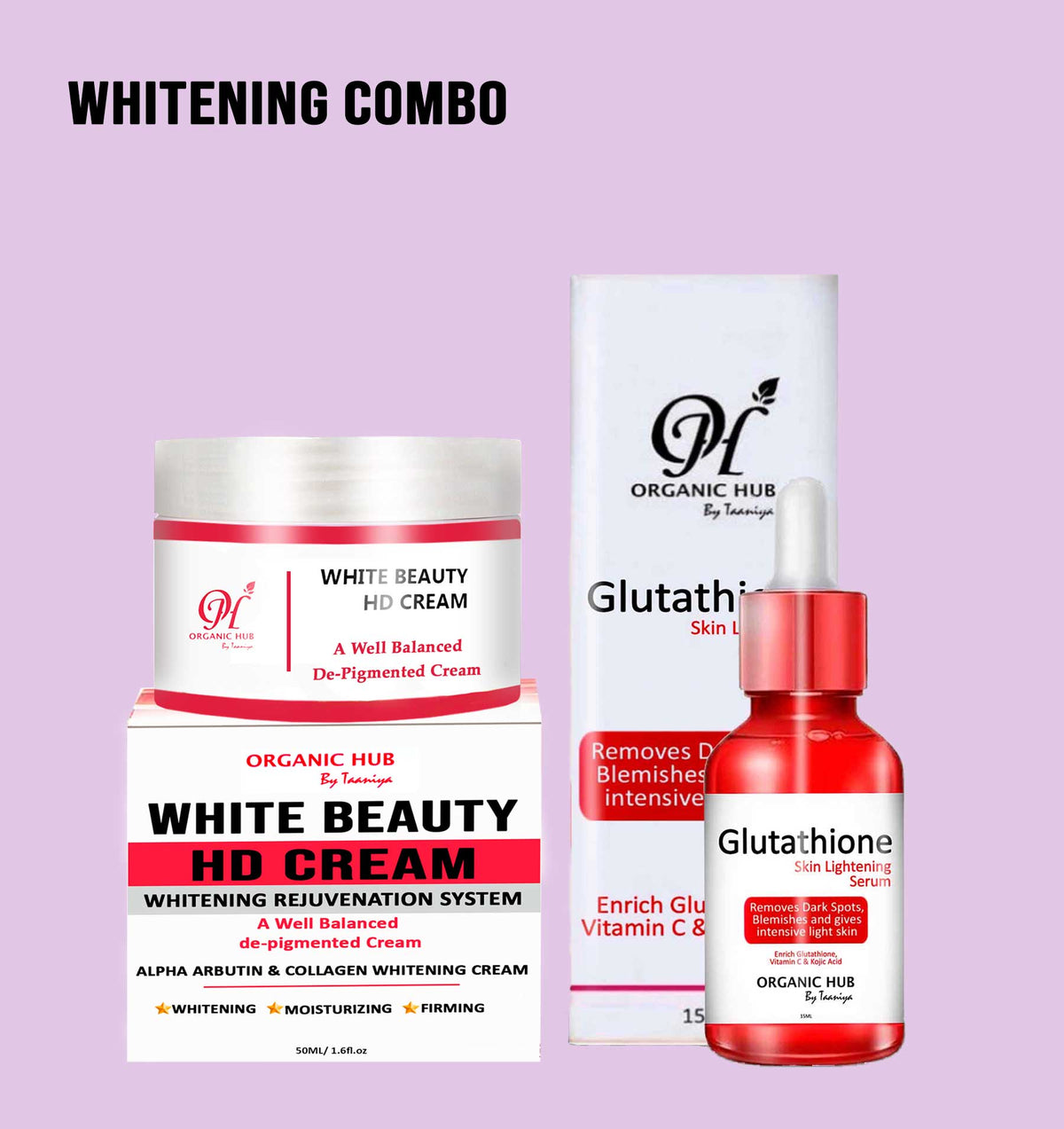 Organic Hub Whitening Combo