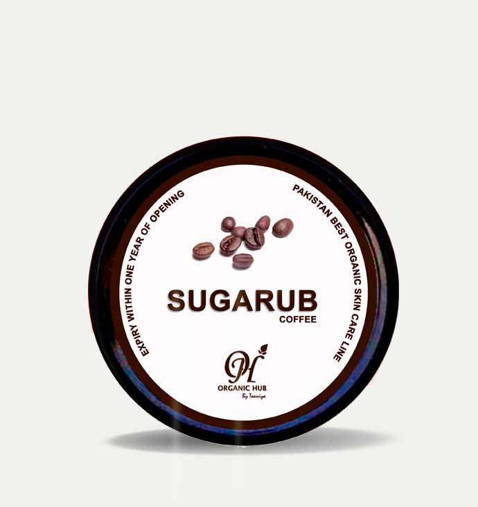 Organic Hub Lip Scrub - SUGARUB COFFEE