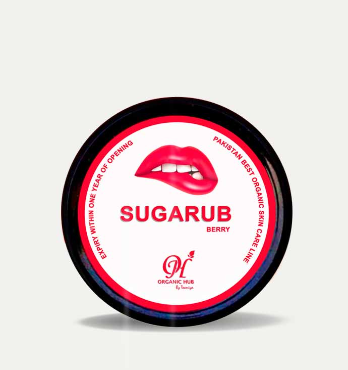 Organic Hub Lip Scrub - SUGARUB BERRY