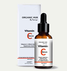 Organic Hub The Best Vitamin C Serum for Face, Anti Aging Serum for Dark Spots, Fine Lines and Wrinkles